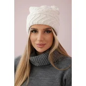 Womens cap Dagmara K332 ecru