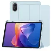 Etui Techsuit Flex Trifold z držalom za pisalo za Xiaomi Redmi Pad 2 - sky blue