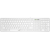 GENIUS SlimStar 126 USB US bela tastatura