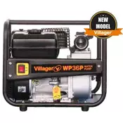 VILLAGER motorna pumpa za vodu WP 36 P Black Edition