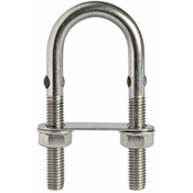 Osculati Stainless Steel U-bolt with rod 150mm x M12 mm