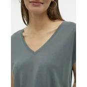 Vero Moda Ženska majica Filli, Zelena
