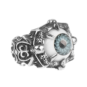 Prstan Dragon Eye - GREY- SS8-036R Grey
