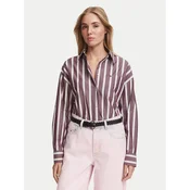Tommy Jeans Srajca Essential DW0DW23340 Vijolična Oversize