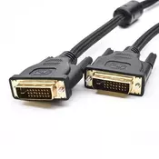 VELTEH DVI-DVI kabl 24+1 M/M 3m pozlaceni