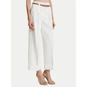 ACCESS FASHION Hlače iz tkanine 63-5021-135 Bela Regular Fit