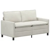 Vidaxl Kavč Krem 156 x 81 x 87,5 cm Žamet