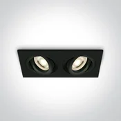 Meiva-S/A2 2x50W GU5,3 MR16, 12V, IP20, crne boje