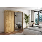 Garderobna omara Collin 200 cm - votan hrast