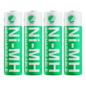 DELTACO Ultimate Ni-Mh punjiva, velicina LR6/AA, 2500mAh, pakiranje od 4 komada