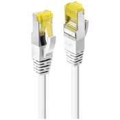LINDY LINDY 47323 RJ45 omrežni kabel\, Patch kabel CAT 6a (neobdelani kabel CAT7) S/FTP 1.50 m bela 1 kos, (20421227)