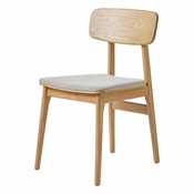 Bež/naraven jedilni stol Livo – Unique Furniture