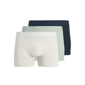 JACK & JONES Boksarice JACGILLI  ecru / nočno modra / pastelno zelena