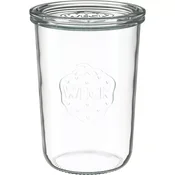 Weck Kozarec za vlaganje s steklenim pokrovom 750 ml, stožčast