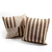 Mhome Blazina 45x45cm/rjava-bež/več vzorcev/poliester