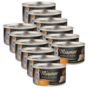 Miamor Feine Filets Naturell piščanec & buče 12 x 80 g