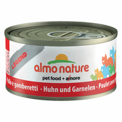 Almo Nature Legend 6 x 70 g - Losos s korenjem