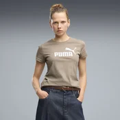 PUMA ESS No. 1 Logo Tee Women, Clothing, Mouse Gray, XS