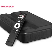 Thomson SIRIUS PG55B projektor, 4K UHD, Google TV, pametni daljinski upravljač, crni
