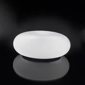 Namizna svetilka Artemide Itka s steklenim senčnikom O 35 cm - Dnevna soba/jedilnica - Sodobni - bela - Steklo