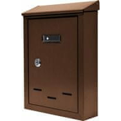 TOYA Vorel poštni nabiralnik 285x200x60Mm Brown 78542