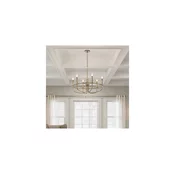 Kichler KL-CAPITOL-HILL6-PNBR - Luster na lancu CAPITOL HILL 6xE14/40W/230V