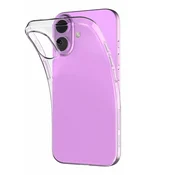 slomart Silikonska torbica Puro 03 Nude za iPhone 16 Plus - prozorna
