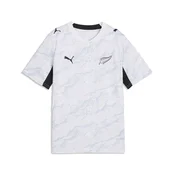 PUMA New Zealand 2026 Away Jersey Youth, Football, White/Silver Mist, 7-8Y