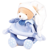 Plišasti medvedek Doudou ropotuljica 19 cm