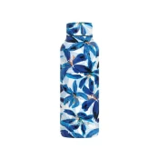 QUOKKA Quokka Solid, Steklenica iz nerjavečega jekla / termos Blue Hibiscus, 510ml, 12170