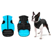 AIRY VEST Jakna za pse sa dva lica Black & Blue S 35