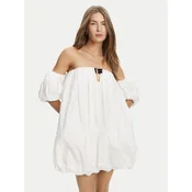 PINKO Poletna obleka 105211 A2LD ZZ1 Bela Regular Fit