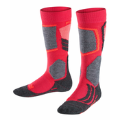 Falke KIDS SK2, dječje skijaške čarape, crvena 11432