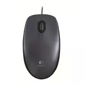 Logitech Mouse M90 miška Obojeročna USB vrsta-A Optični 1000 DPI