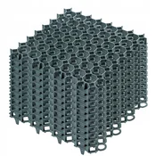 KADAX Geogrid parkirna travna mreža 50x50x3,5 cm, 10 kosov, nosilnost 530 ton/m2