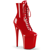 Pleaser Flamingo-1020 Red Pat/Red 38