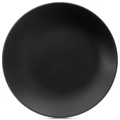 shumee Črn keramični krožnik za večerjo, 27 cm