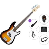 Pasadena STB-150 Premium SET Sunburst Električna bas kitara