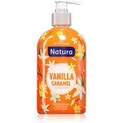 PAPOUTSANIS Natura Vanilla Caramel tekoče milo 480 ml