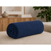 Flisasta odeja FLEORA, temno modra Dimenzije: 180 x 200 cm
