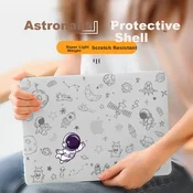 DiYiGongFang Zaštitna maska za Apple MacBook Pro 13.3 M1/M2, Bela