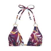 LASCANA Bikini zgornji del modra/oranžna/bordo