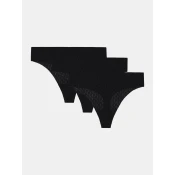 Under Armour UA Pure Stretch Mesh THONG Thong - 3pk - Womens Thong