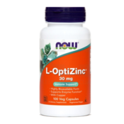 Cink visoke apsorpcije - L-OptiZinc NOW, 30 mg (100 kapsula)