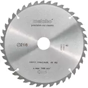 METABO list žage precision cut wood (216x30mm), 40 zob