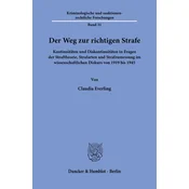 Der Weg zur richtigen Strafe