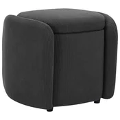 P & B TABURE, tekstil siva