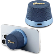 Guess Bluetooth GUWSC3ALSMB Speaker Stand blue Magnetic Script Metal (GUWSC3ALSMB)