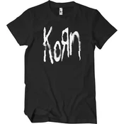 Korn Majica Glitch Logo Unisex Black 2XL