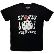 The Rolling Stones Dice Tour 72 (Carbon) Black M Majica